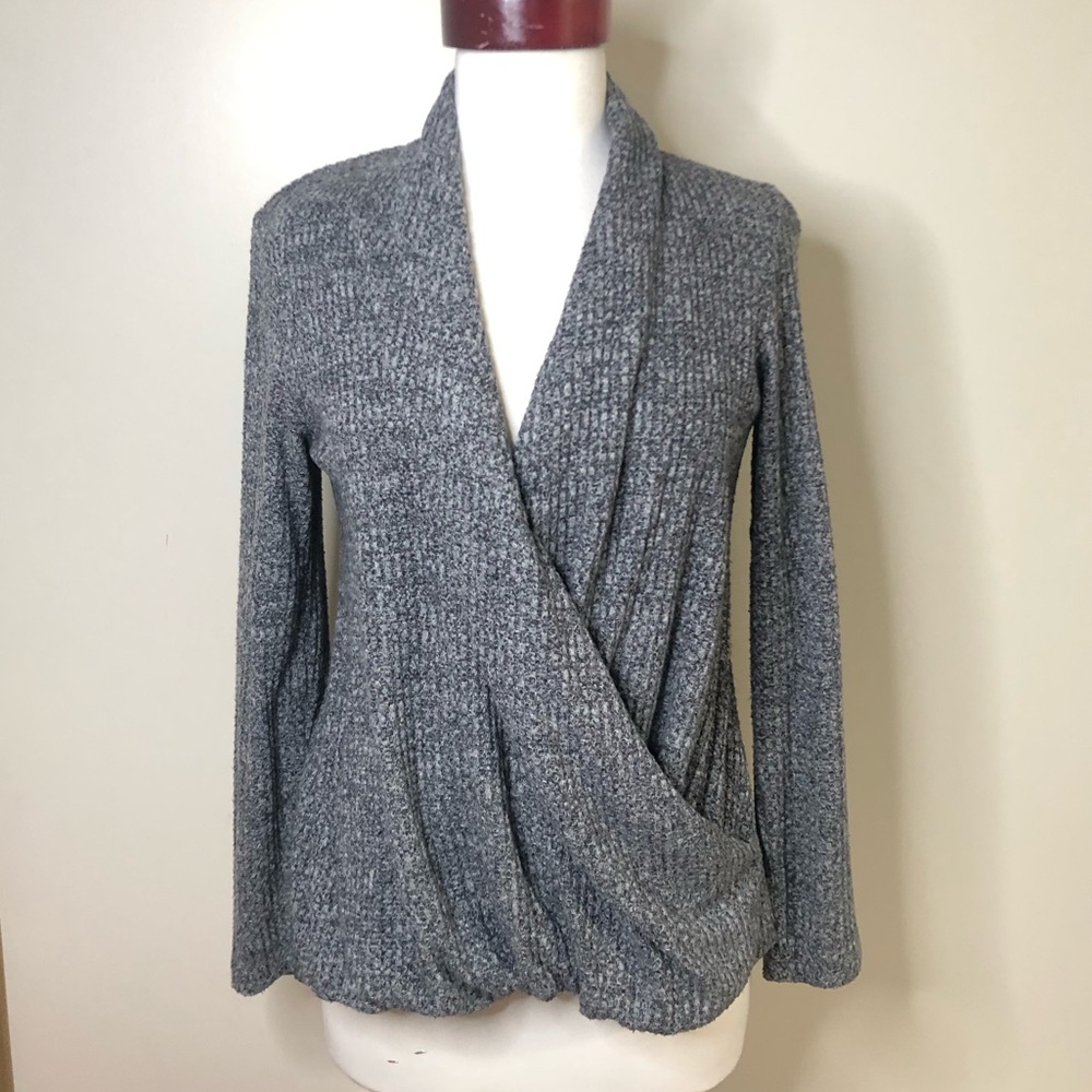 Beautiful Gray Sweater V-neck